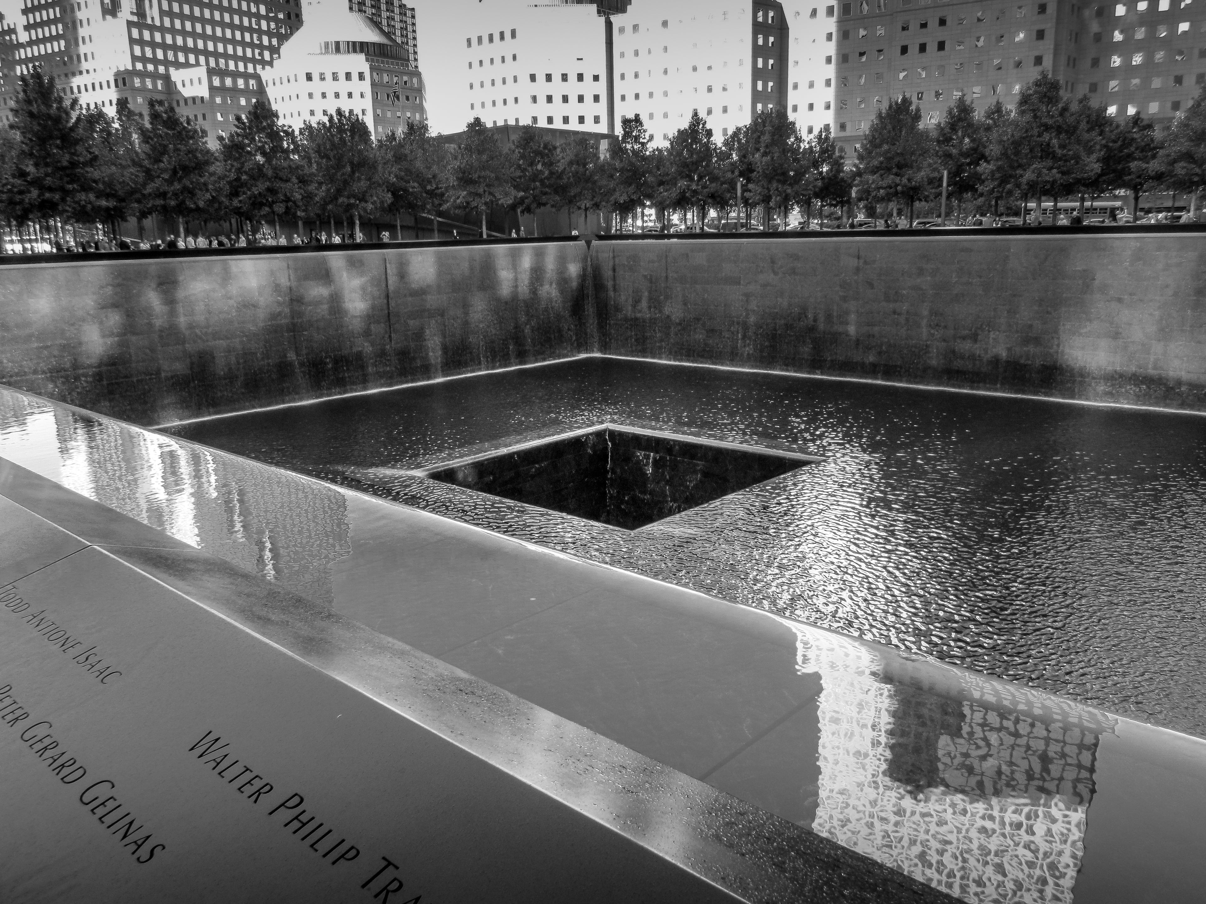 911 Memorial New York BW - Fine Art Print